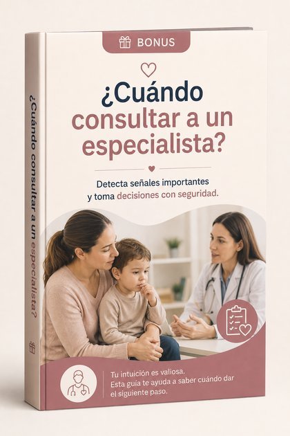 ¿Cuándo consultar a un especialista?